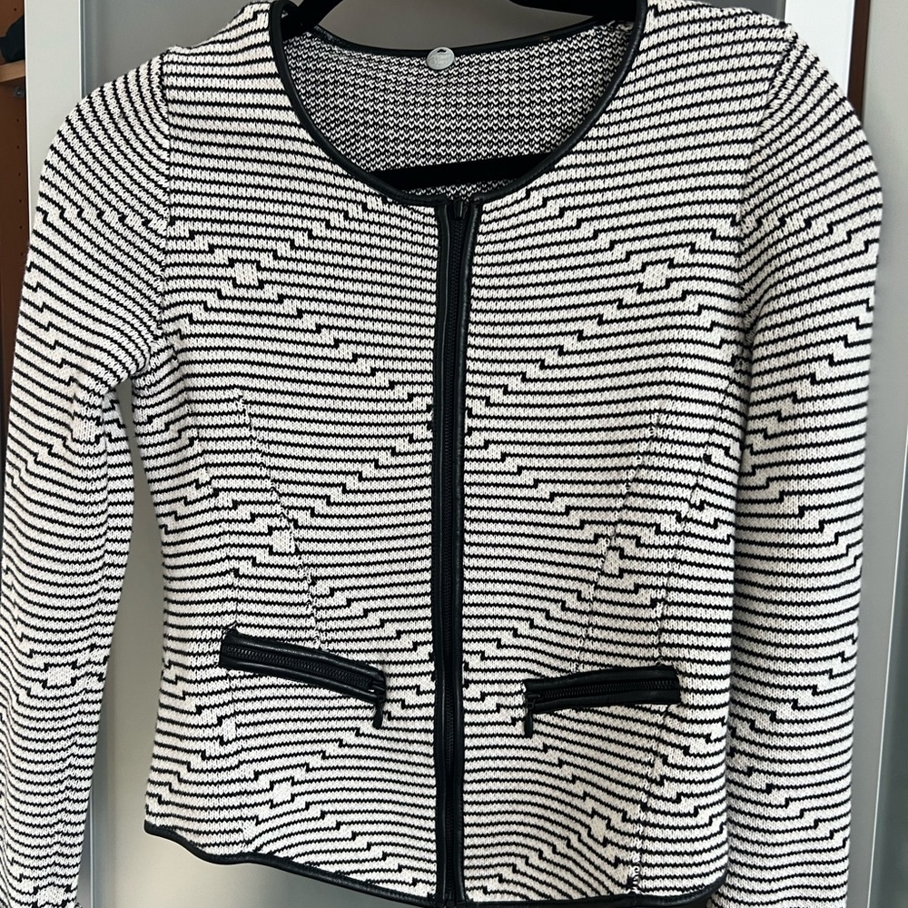 Margaret O’Leary Black and White Jacket
